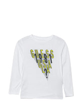 GUESS 1 USCITA Guess Maglia Ls Kid Bimbo - Bianco Bianco